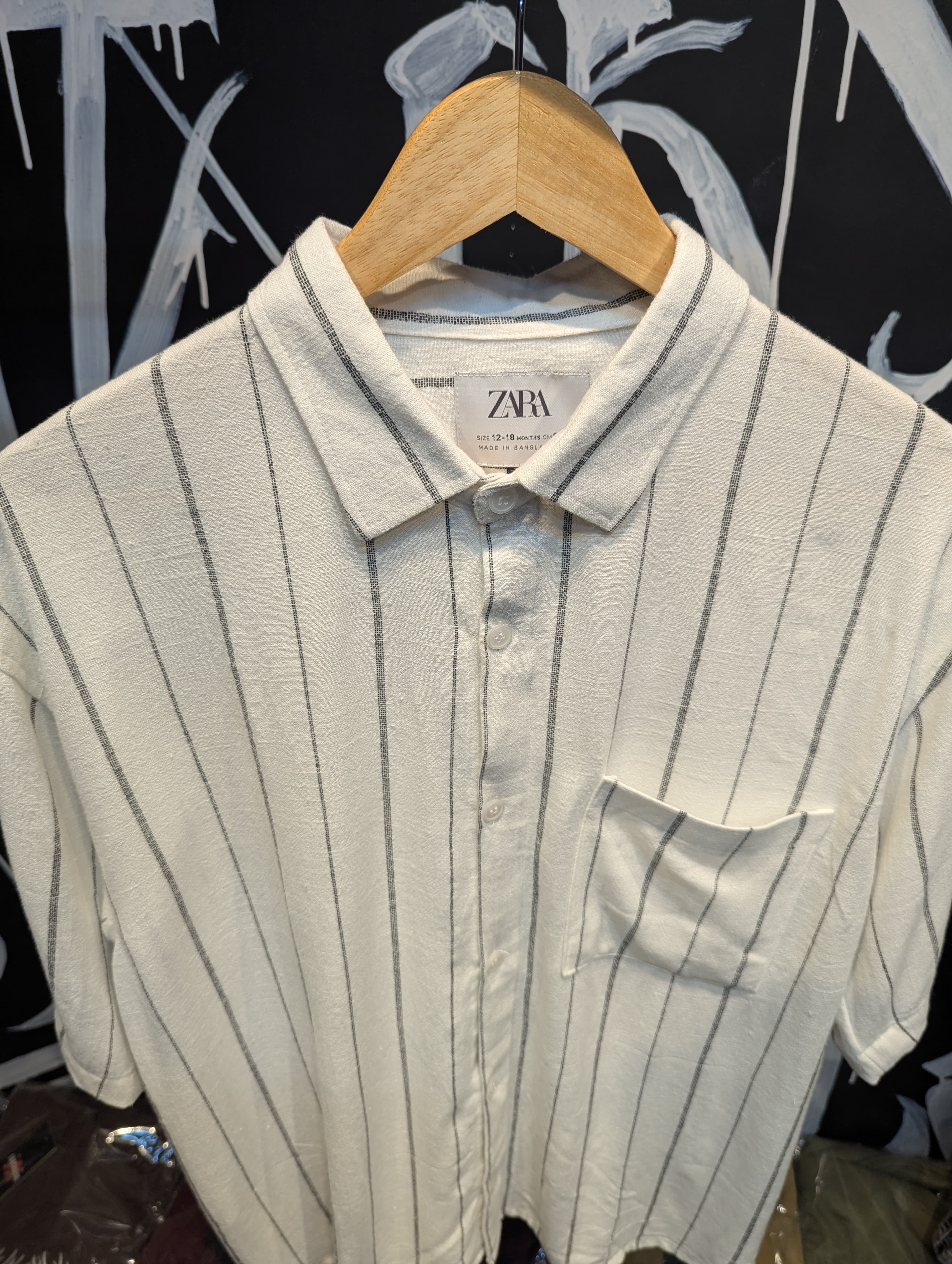 Drift Stripe Shirt, Oversized pattern - Image 2