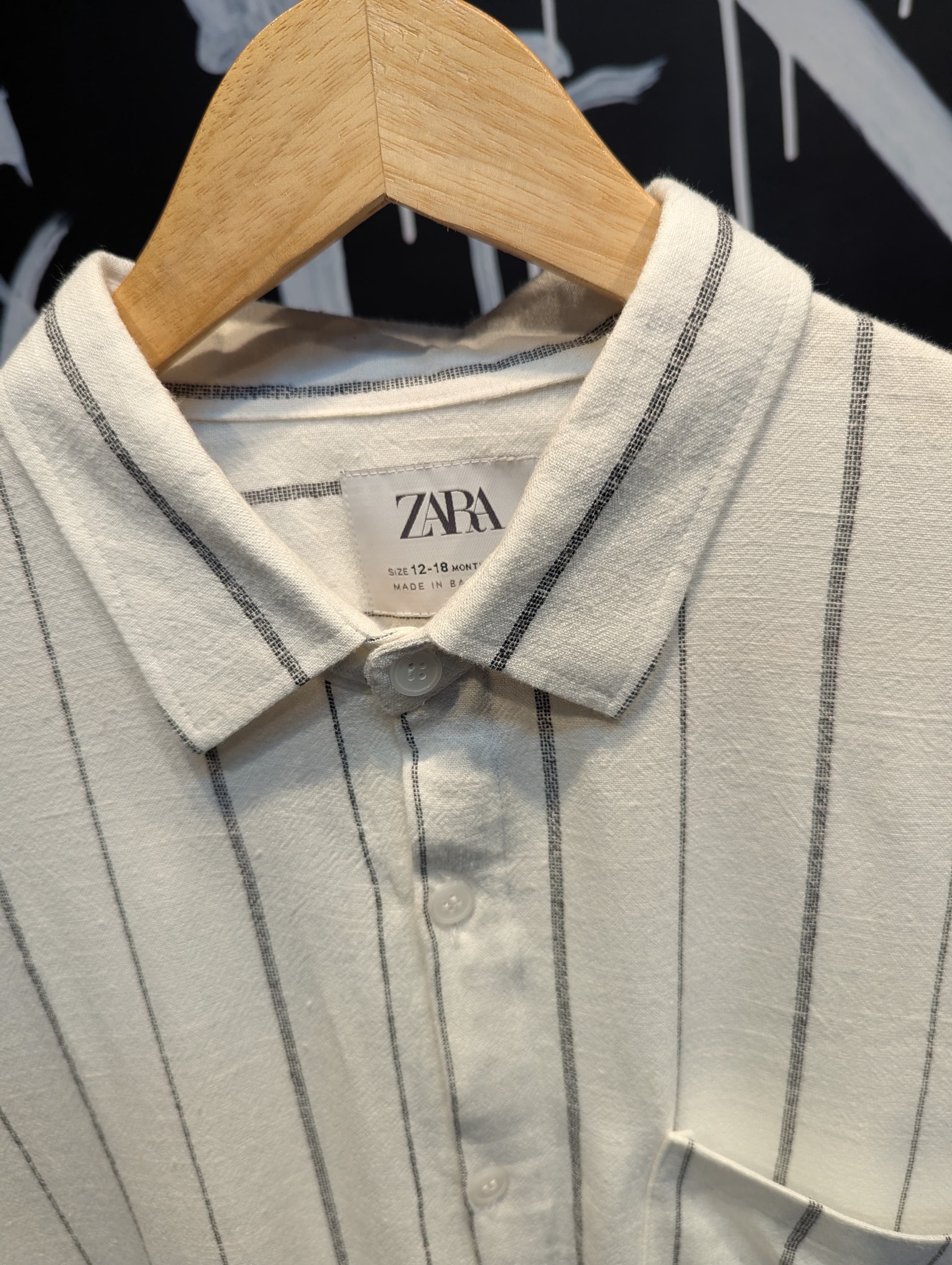 Drift Stripe Shirt, Oversized pattern - Image 3