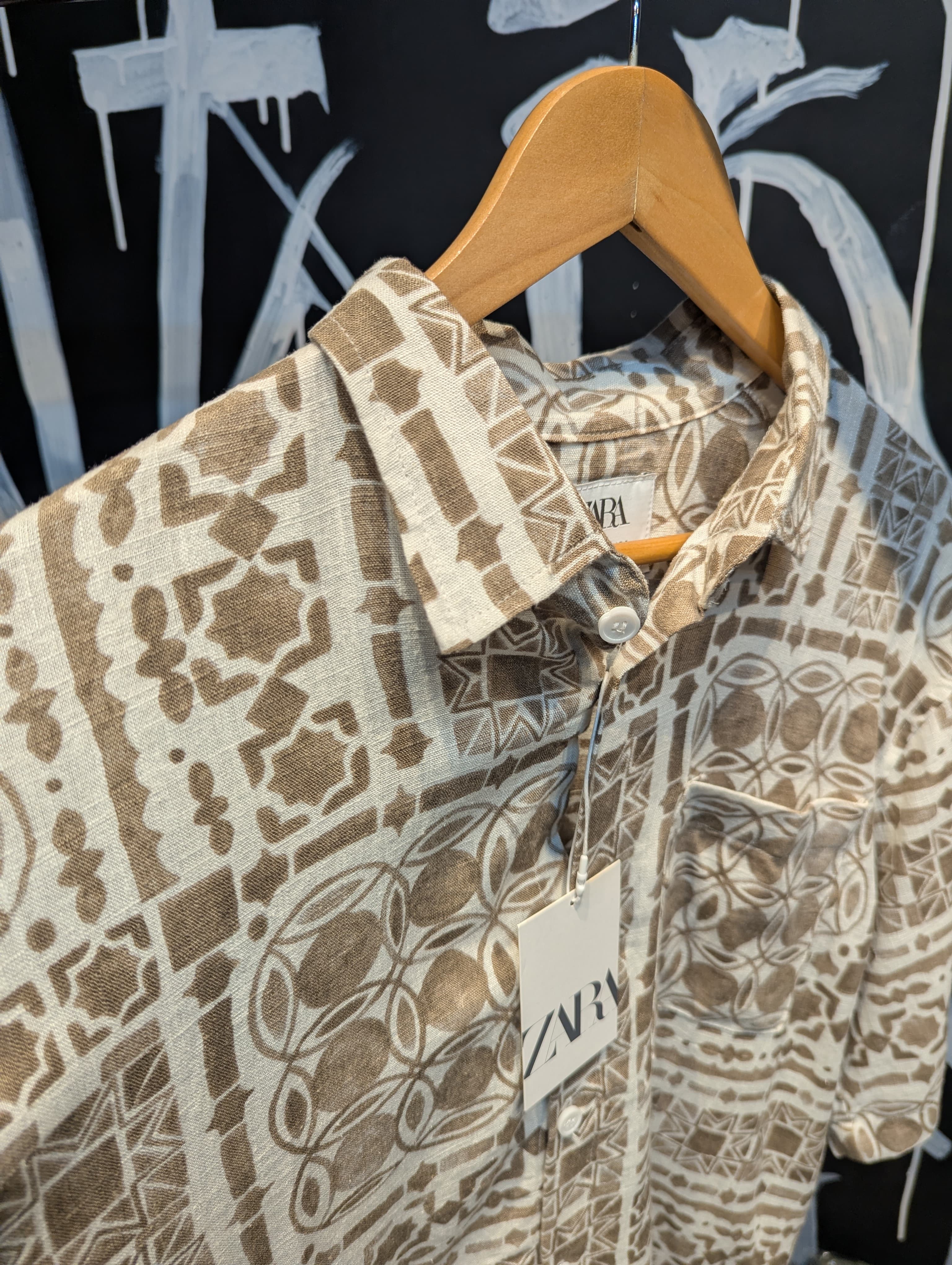 Desert Mosaic Flow/ Oversized Shirt - Image 2