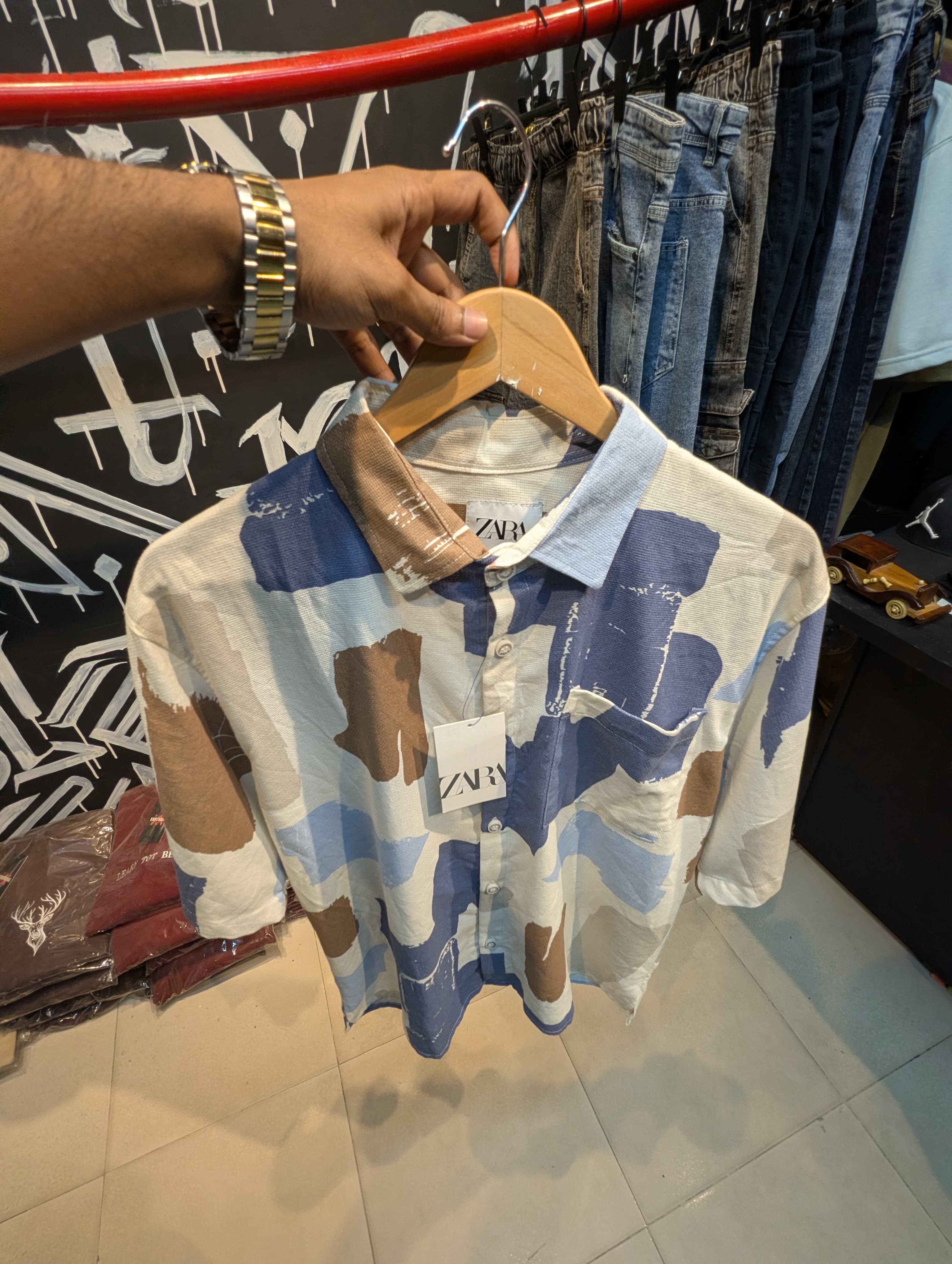 Urban Brush Drift / Oversized Shirt - Image 1