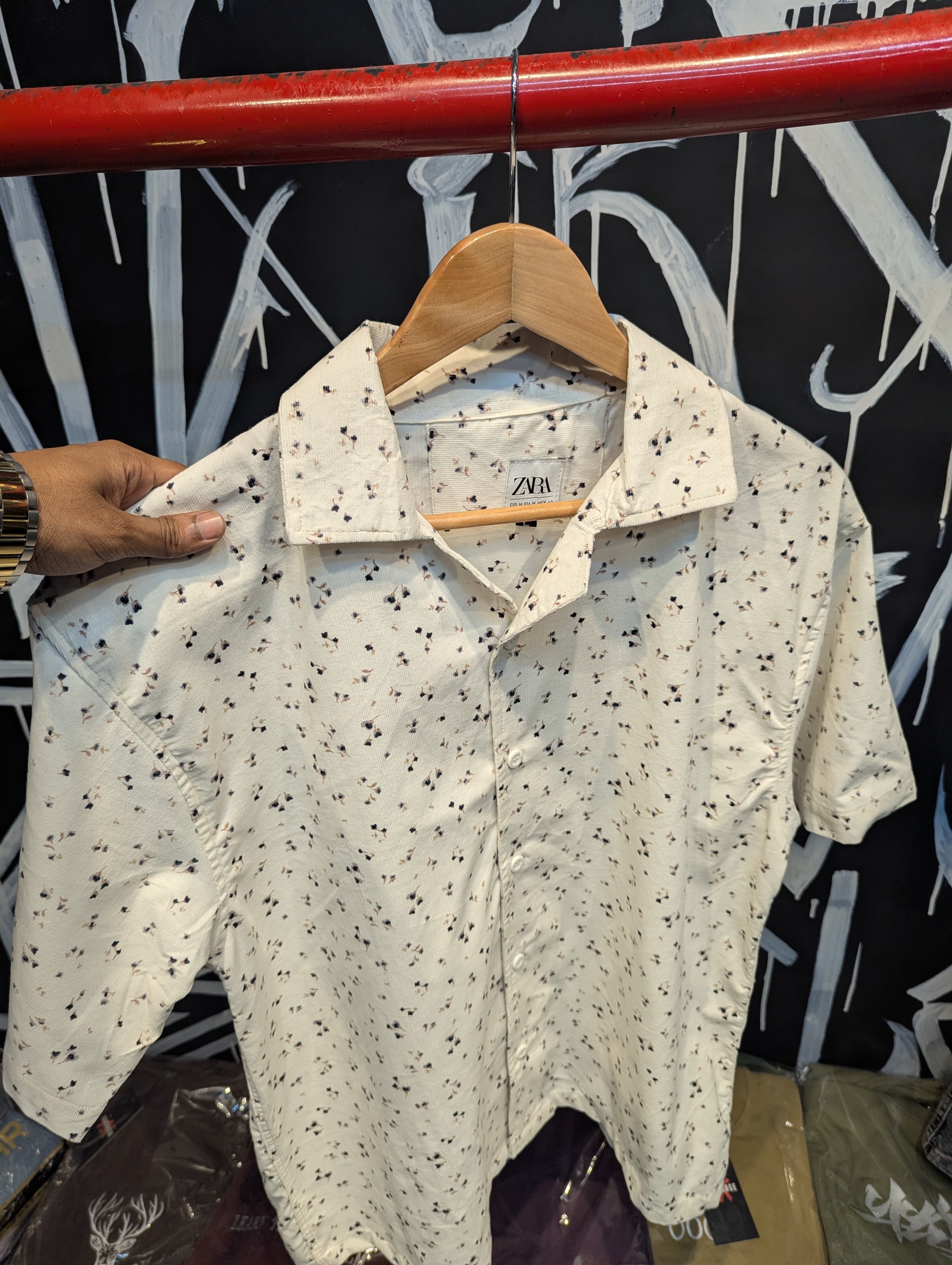 The "Midnight Flora" Camp Shirt - Image 1