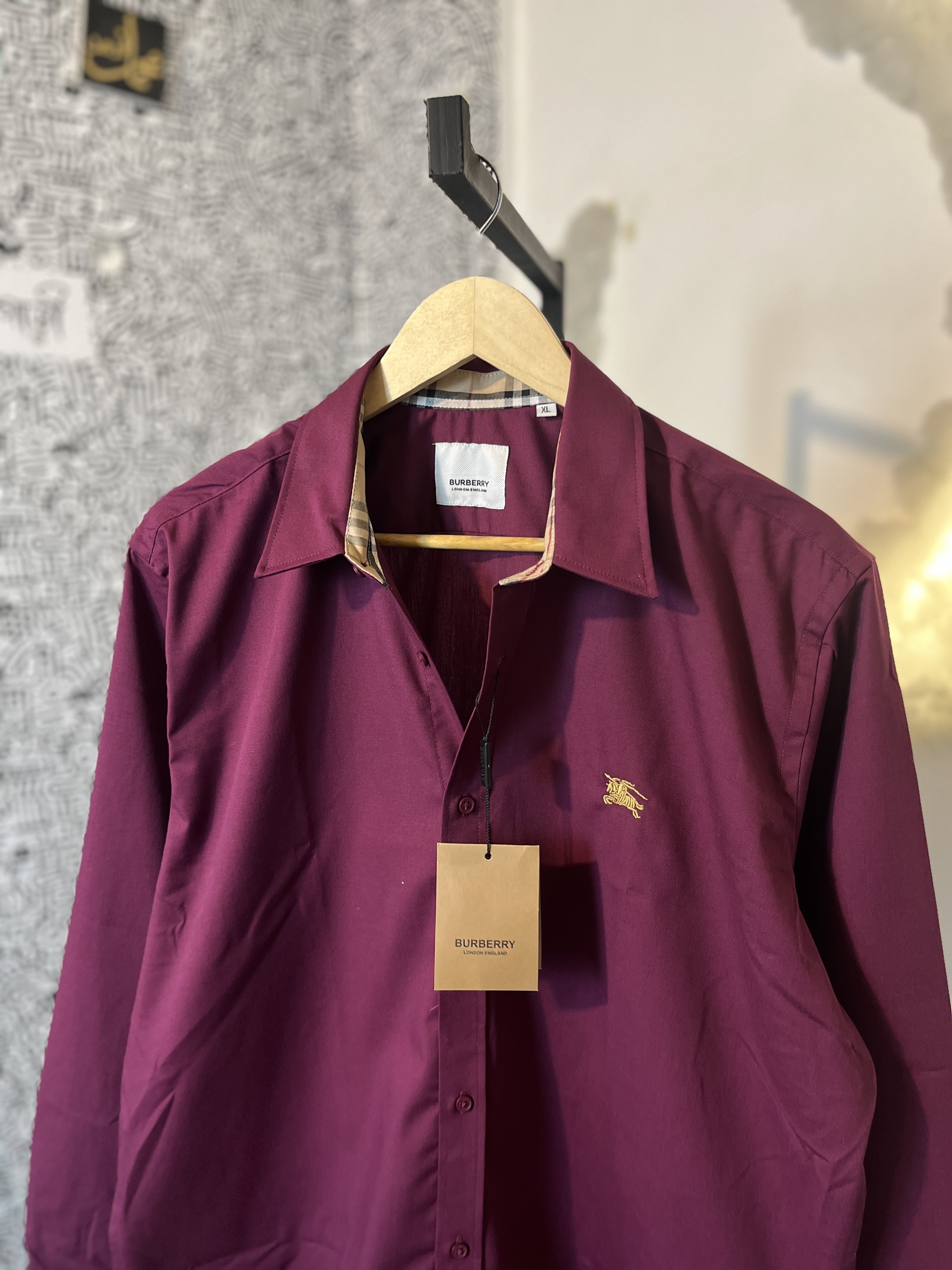 PREMIUM BURBERRY MAROON