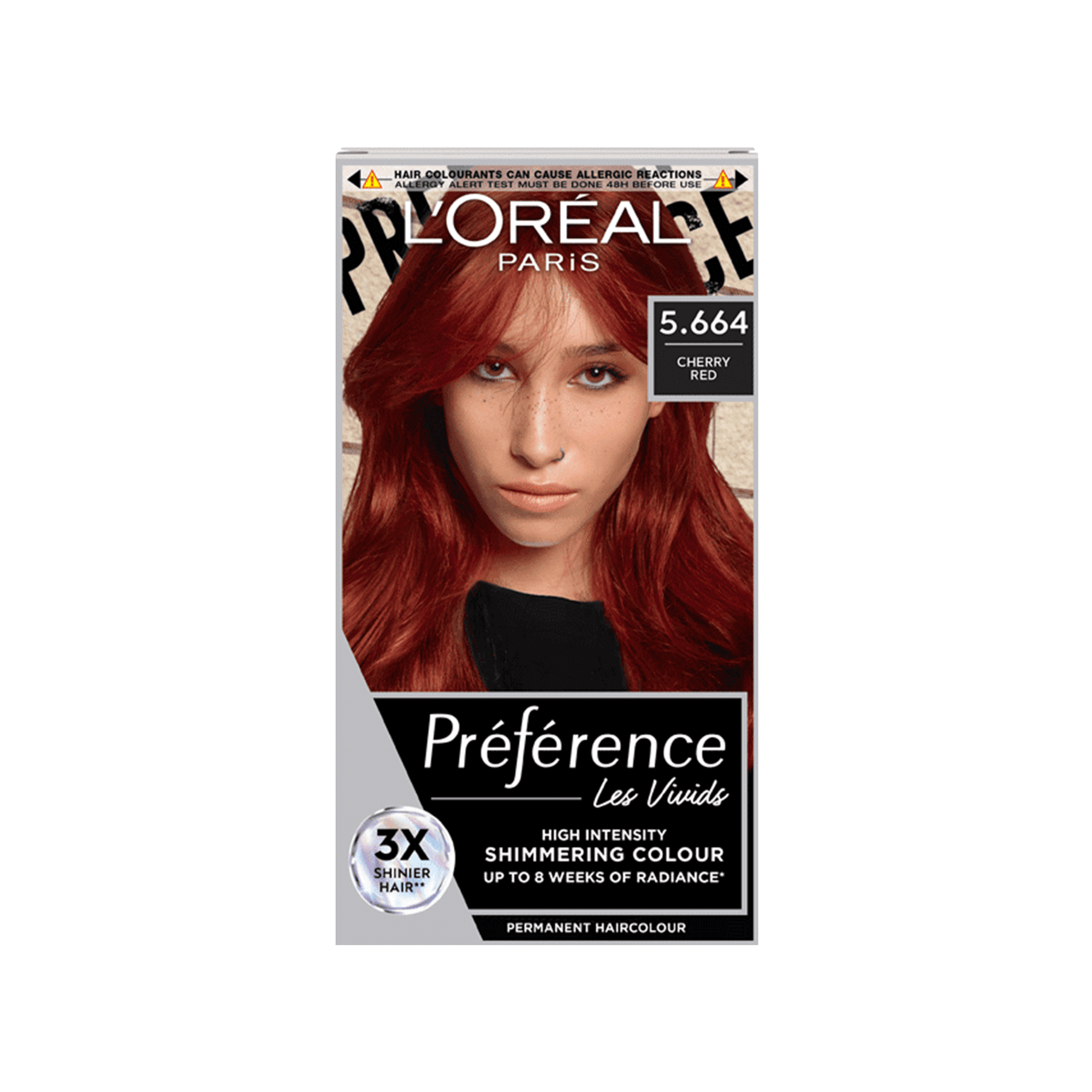 Loreal Préférence Vivids (Colorista) Permanent Gel Hair Dye, Cherry Red 5.664_img_1