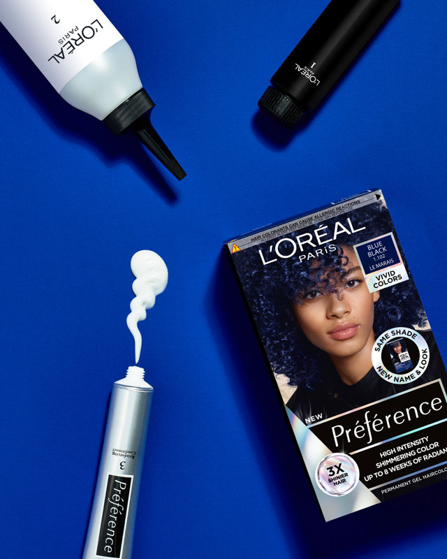 L'Oreal Paris Preference VIVID COLORS hair color 1.102 blue black_img_2