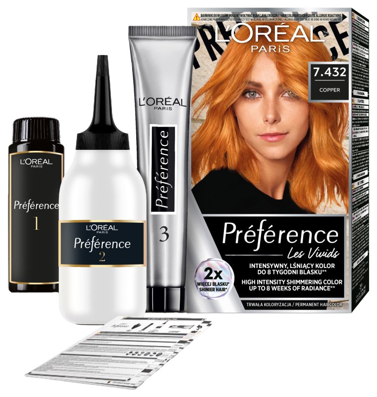 L'Oreal Preference Les Vivids High Intensity Shimmering Colour - 7.432 Copper_img_4