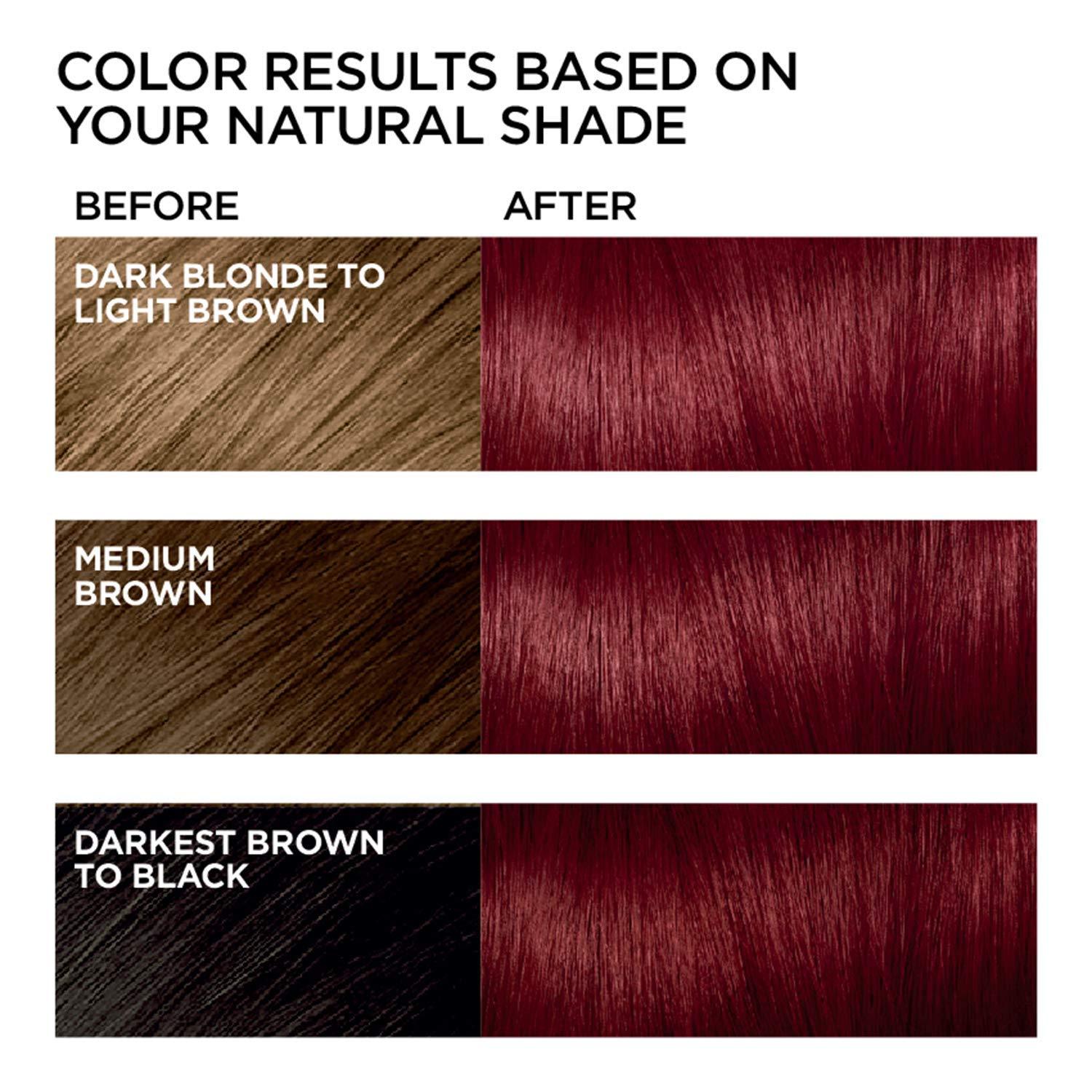 L’Oreal Paris Feria Multi-Faceted Shimmering Permanent Hair Color, R57 Cherry Crush_img_1