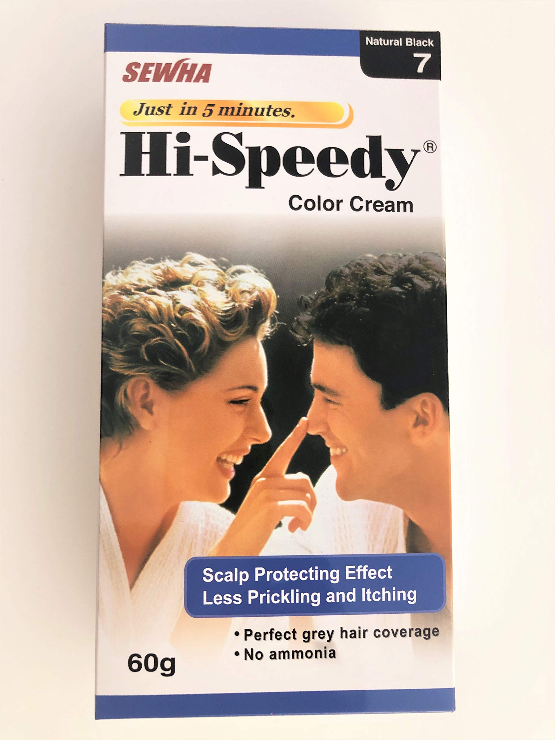 Hi-Speedy Hair Color Natural Black 7 (60g)_img_1