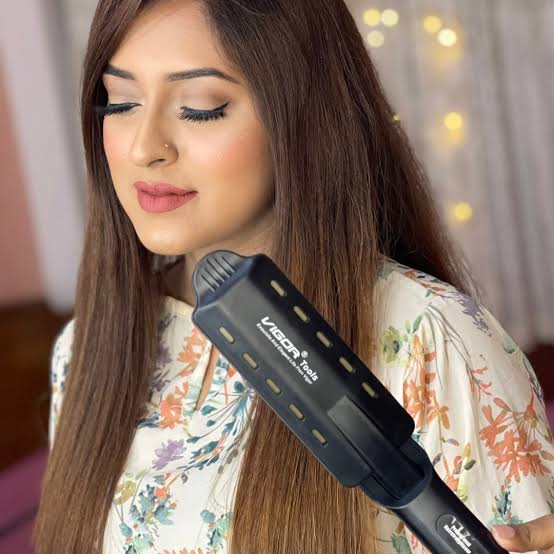 VIGOR V-908 Fast Hair Straightener Professional Hair Iron, Heavy Duty_img_0