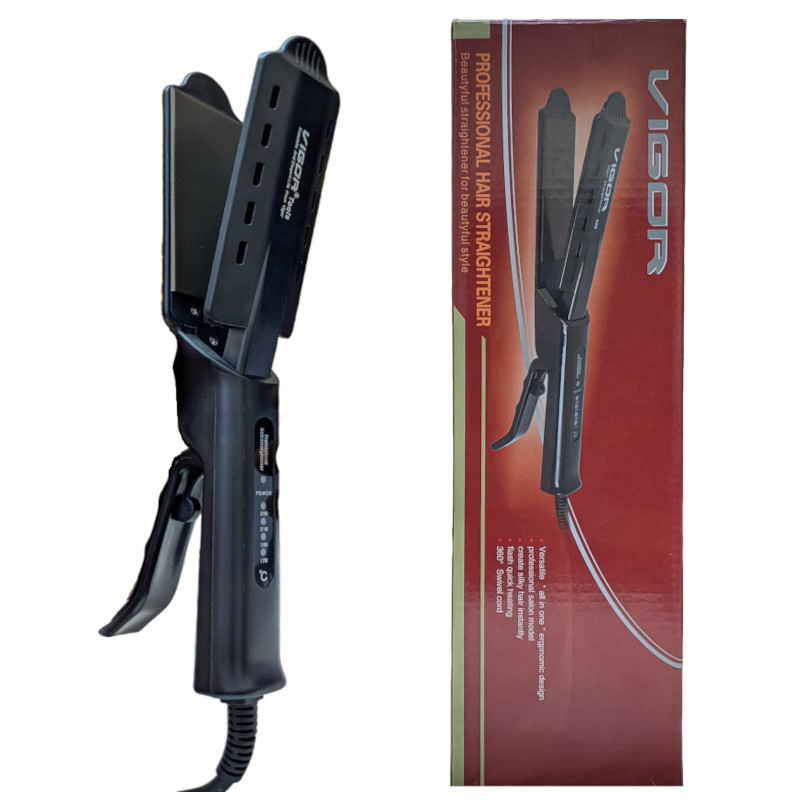 VIGOR V-908 Fast Hair Straightener Professional Hair Iron, Heavy Duty_img_3