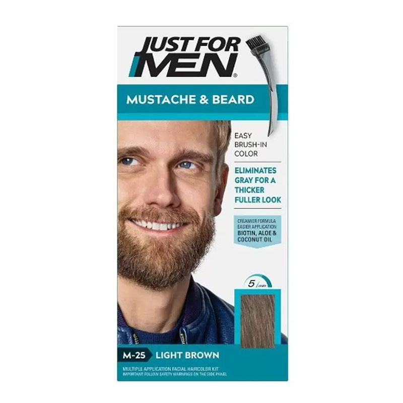 Just for Men Color Gel Mustache & Beard M-25 Light Brown_img_0