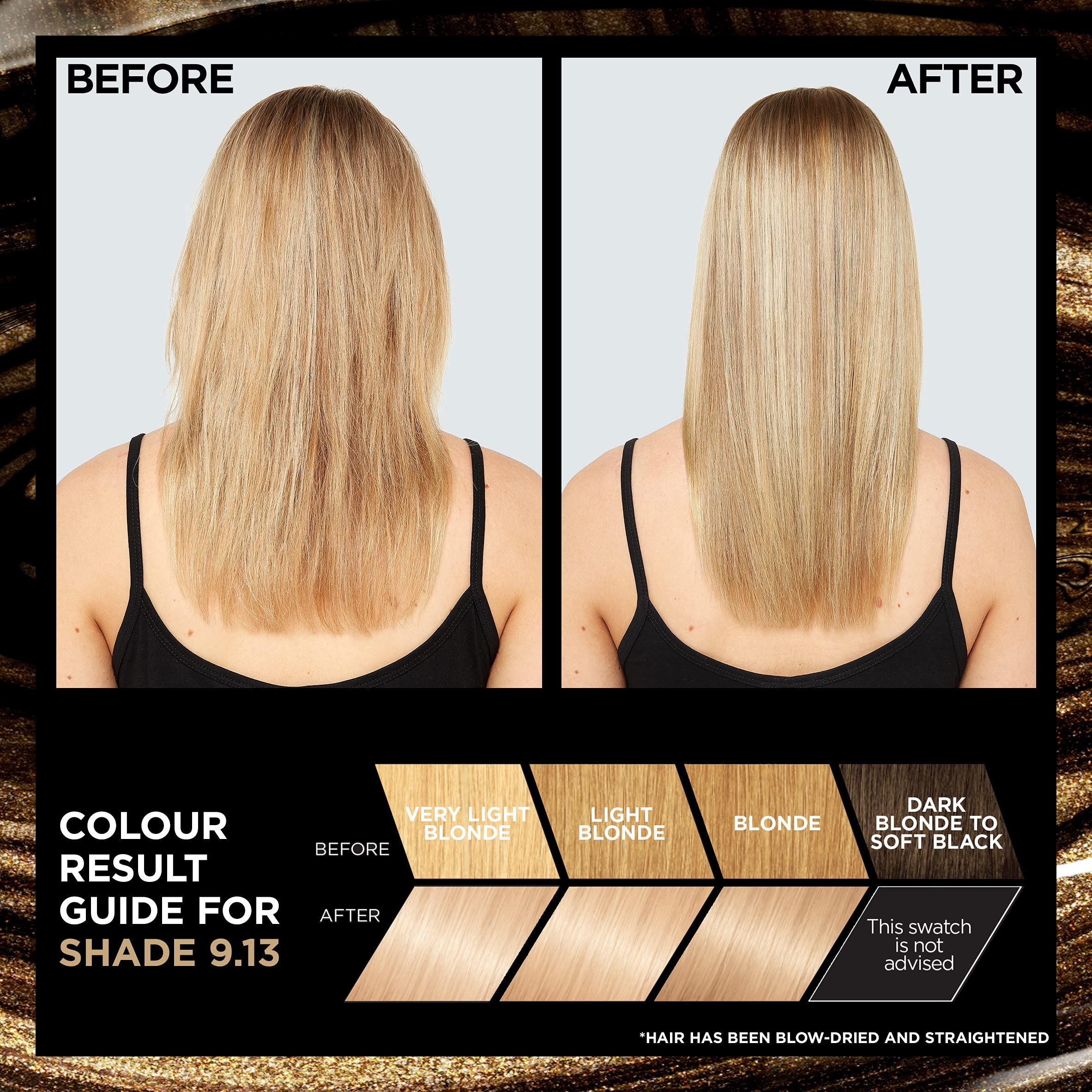 Loreal Hair Color Preference - 9.13 Baikal Very Light ASH Golden Blonde_img_2
