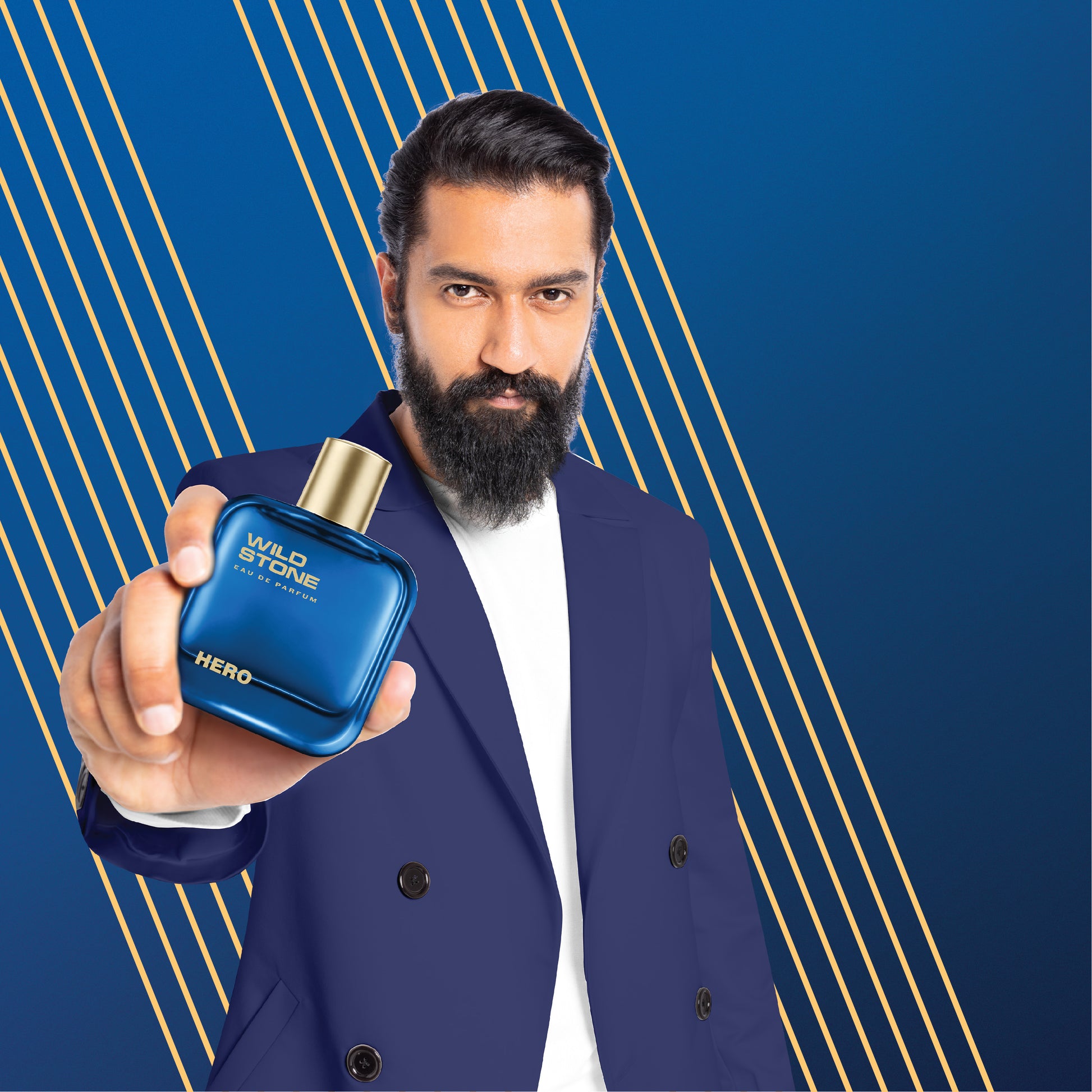 Wild Stone Hero Perfume for Men, 100ml| Luxury Eau De Parfum | Long-Lasting Fragrance | Best Gift for Him l Premium Perfume for Men l Infused with Aromatic & Marine Notes_img_1