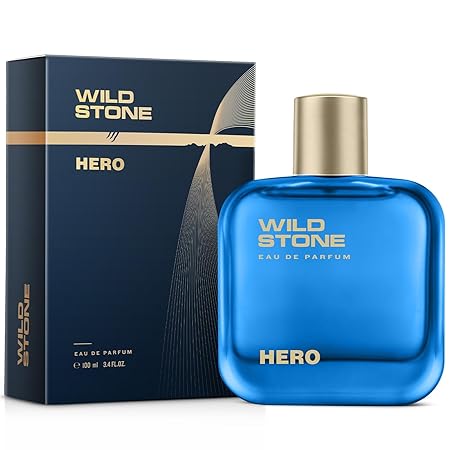Wild Stone Hero Perfume for Men, 100ml| Luxury Eau De Parfum | Long-Lasting Fragrance | Best Gift for Him l Premium Perfume for Men l Infused with Aromatic & Marine Notes_img_0
