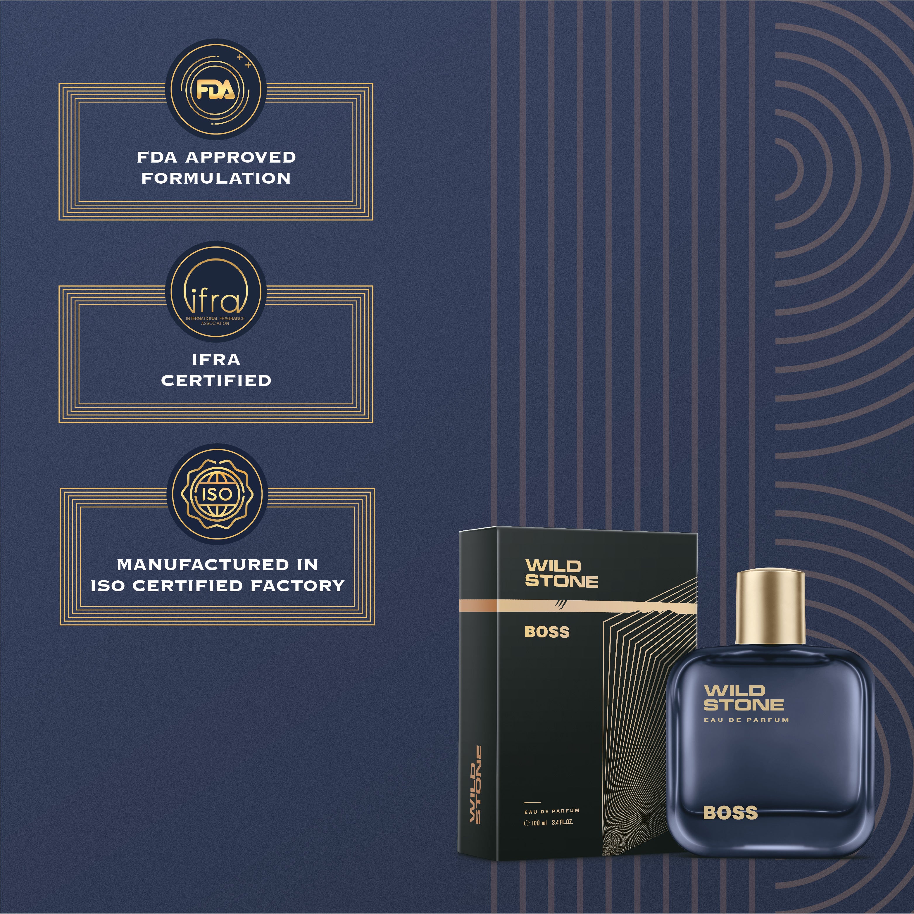 Wild Stone Boss Perfume for Men, 100ml| Luxury Eau De Parfum | Long-Lasting Fragrance | Best Gift for Him l Premium Perfume for Men l Infused with Woody & Citrusy Notes_img_3
