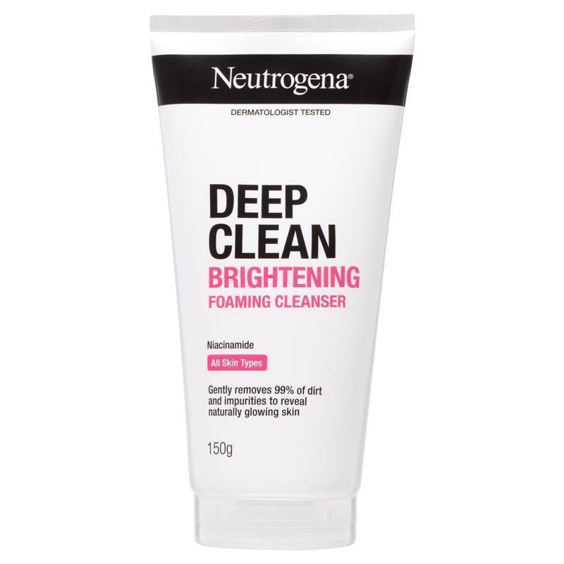 Neutrogena Deep Clean Brightening Foaming Cleanser 150g_img_1