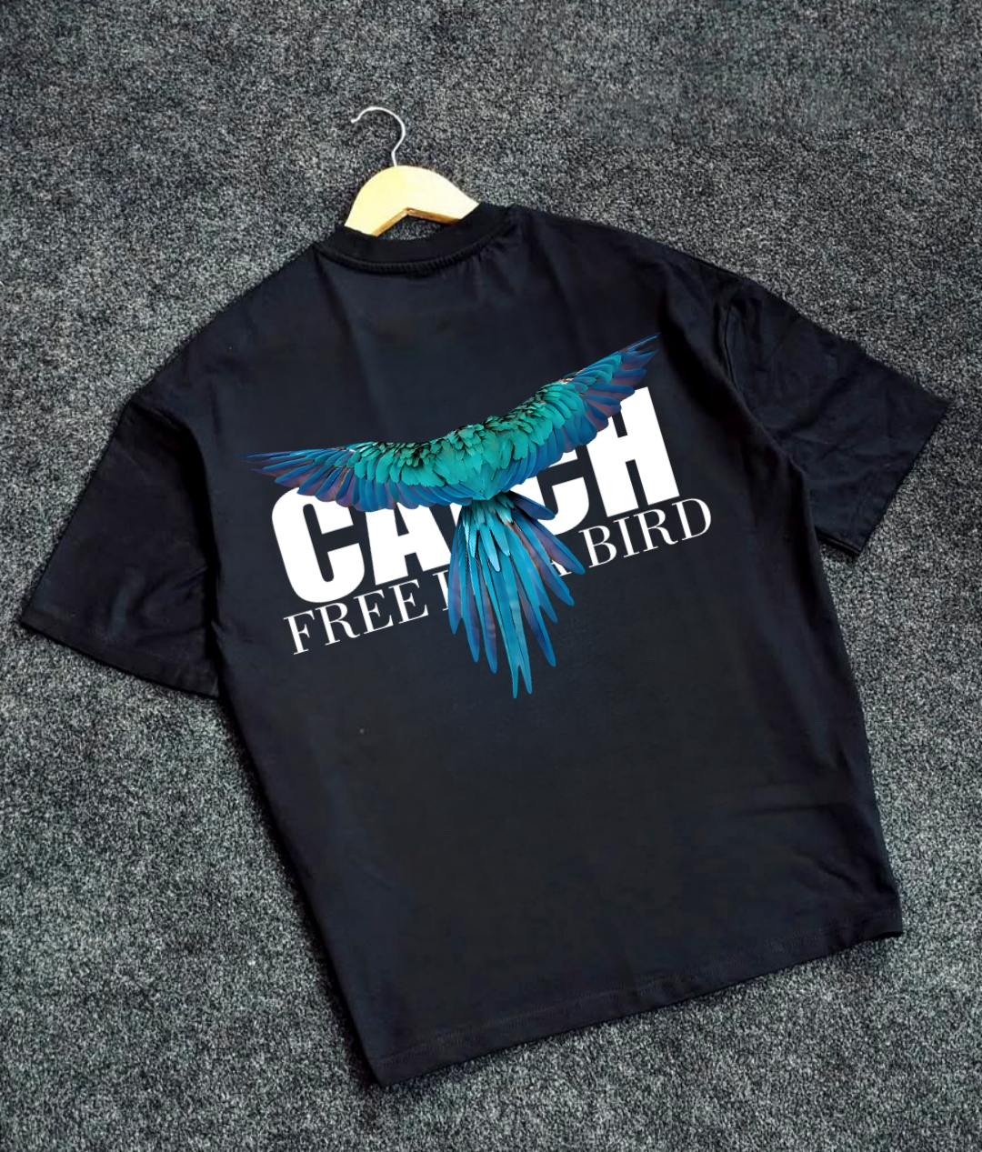 Paradise Oversized T-shirt (Black)