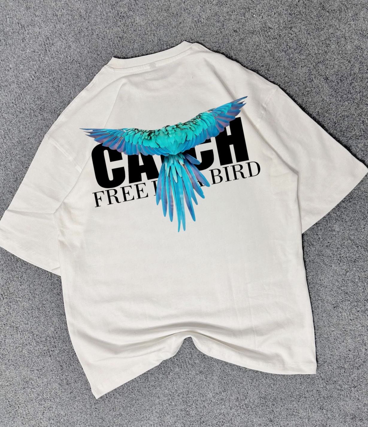 Paradise Oversized T-Shirt (White)