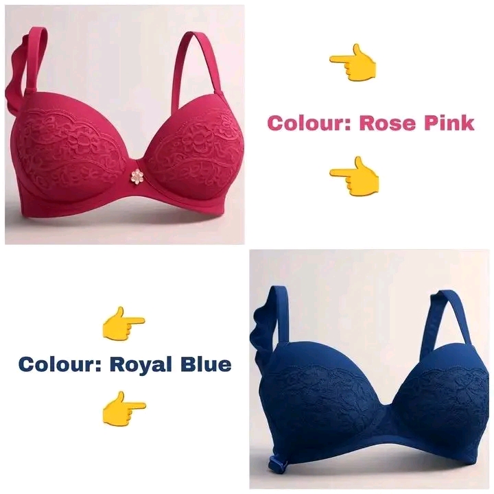 Luxury Floral Padded Bra🎁 অফার: ২টি মাত্র ৫৮০ টাকা!
