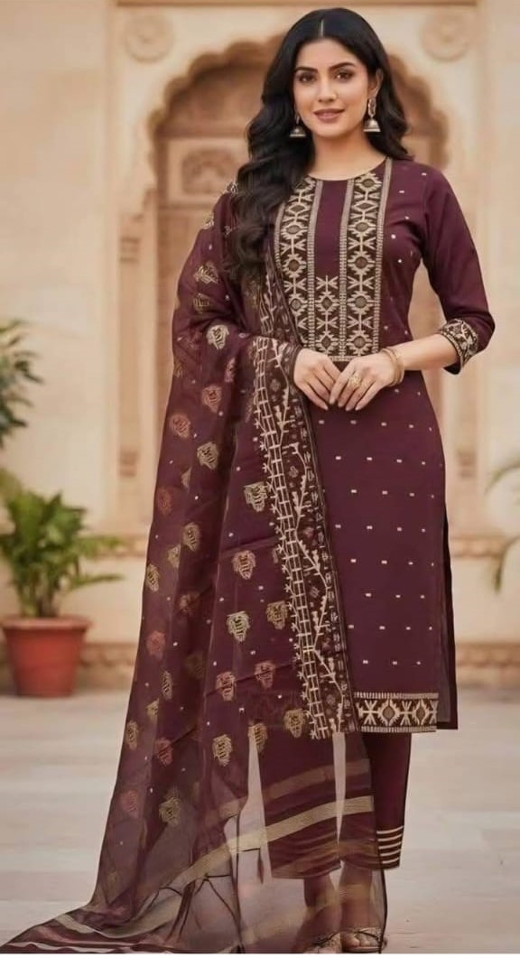 Unstitched Three Piece