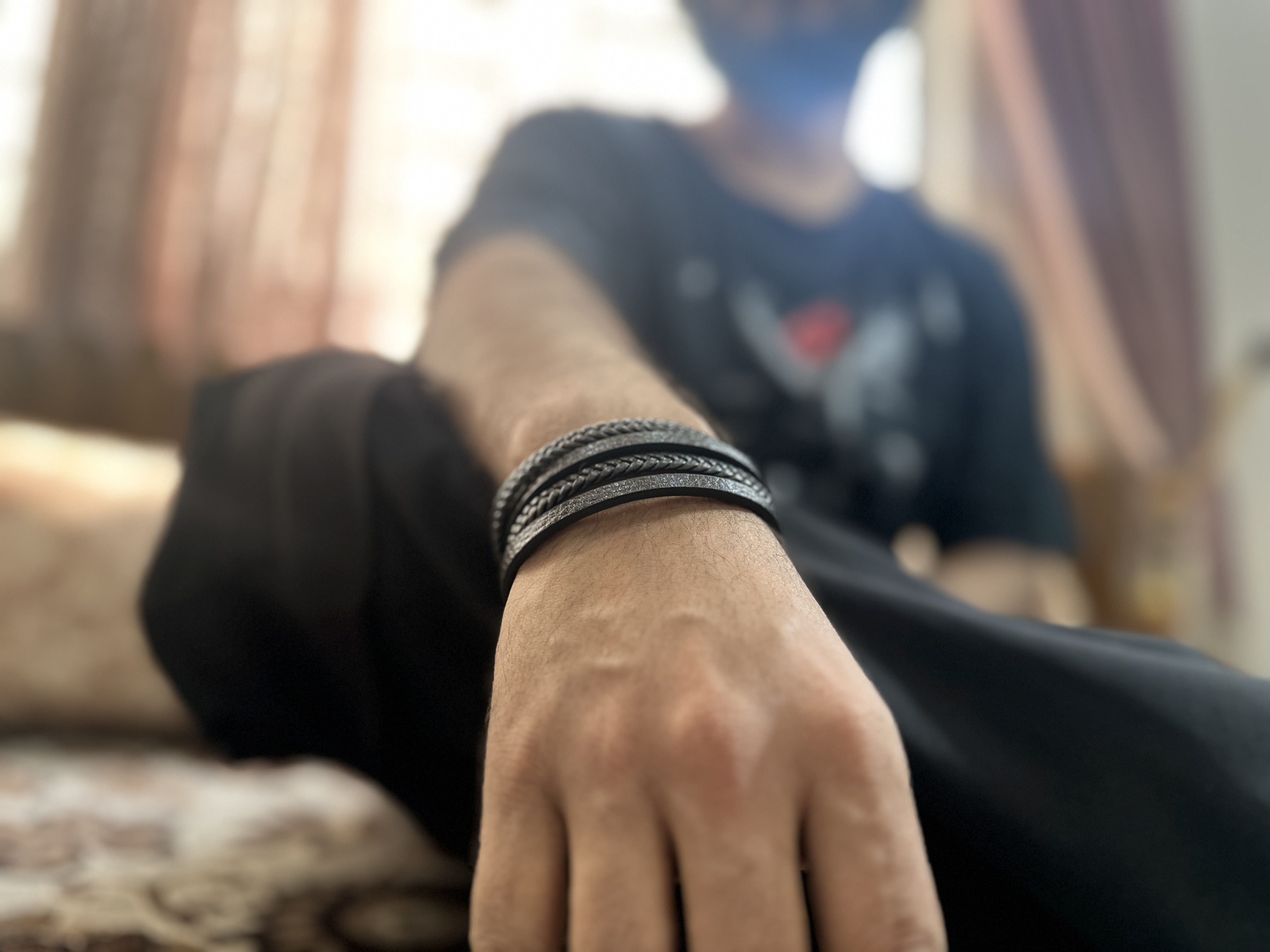 Cross-Border Leather Hand-Woven Bracelet_img_0