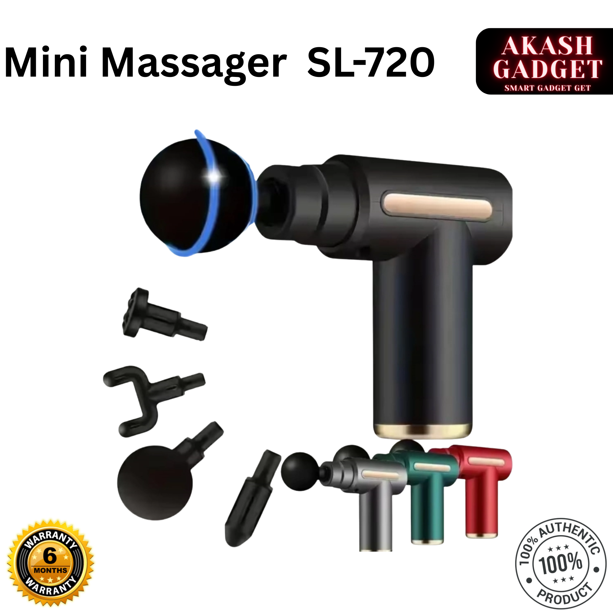 Mini Massager SL-720 Deep Tissue Therapy Gun