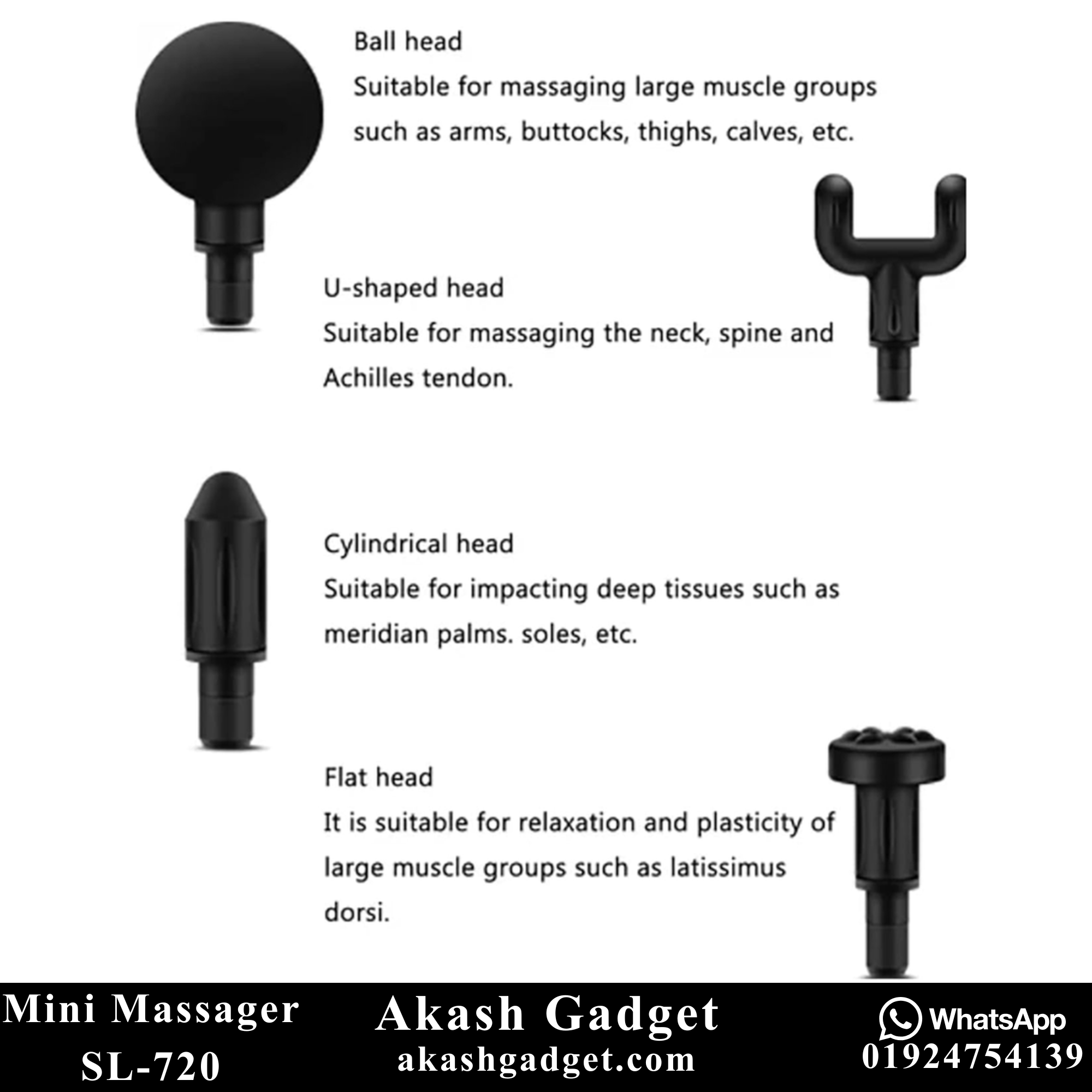 Mini Massager SL-720 Deep Tissue Therapy Gun_img_5