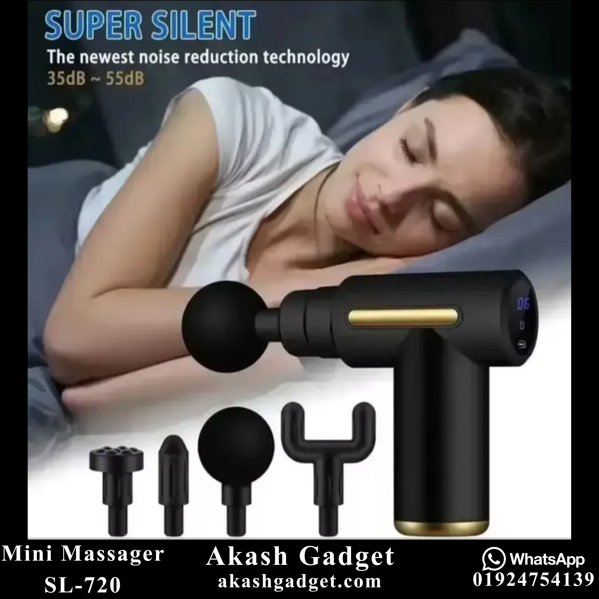 Mini Massager SL-720 Deep Tissue Therapy Gun_img_8