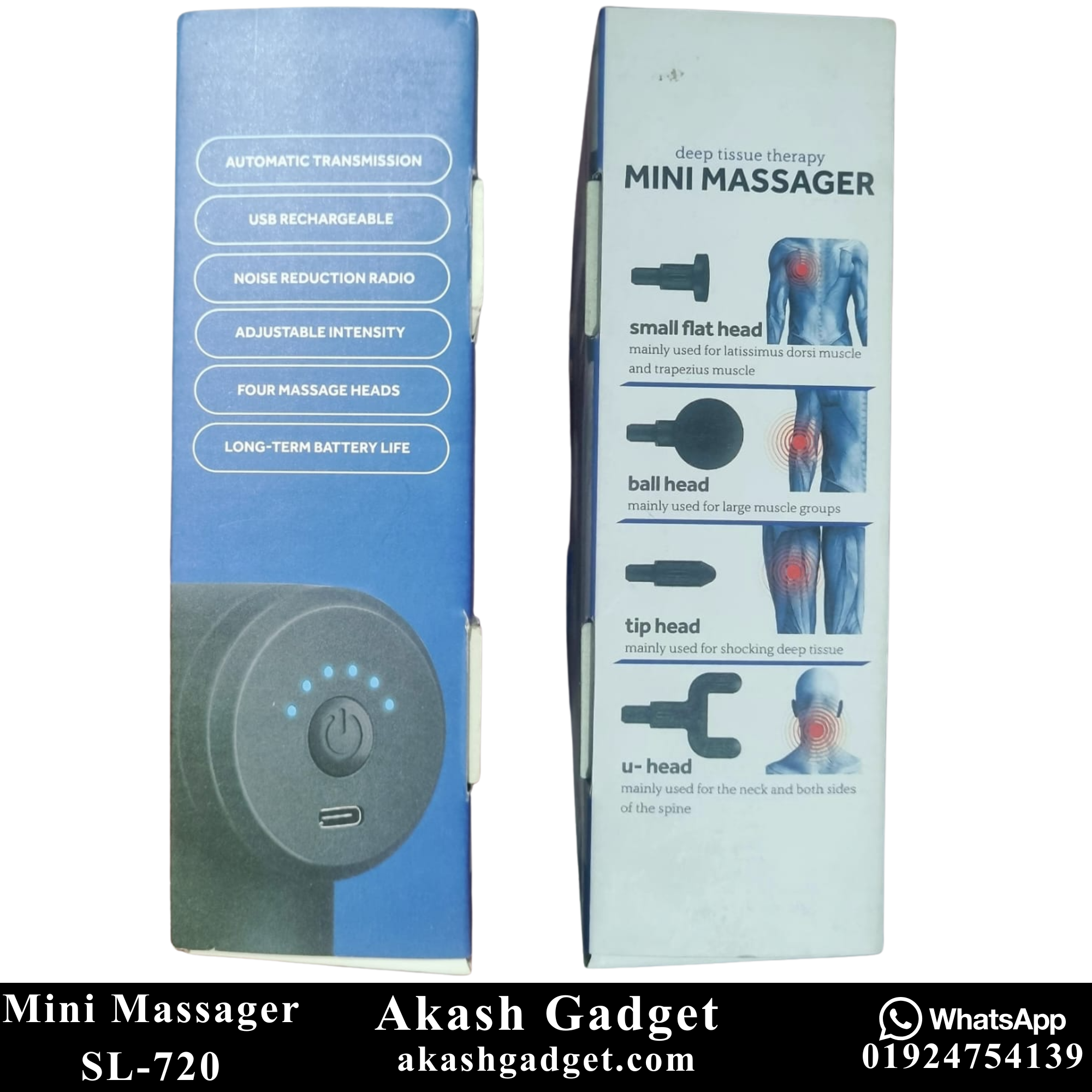 Mini Massager SL-720 Deep Tissue Therapy Gun_img_14