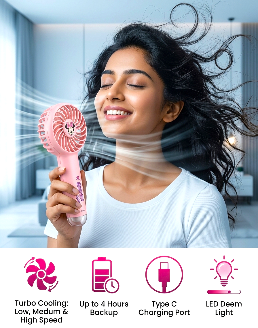 Rechargeable Turbo Fan | Original Quality_img_2