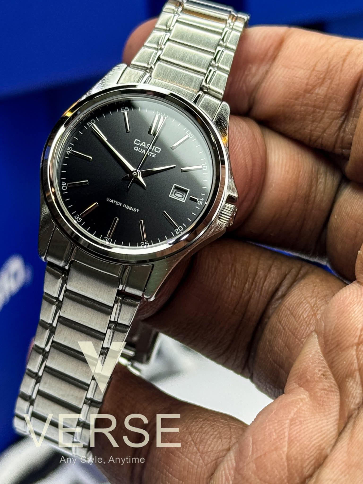 Casio LTP-1183A-1ADF Black Dial Women's Stainless Steel Watch | Casio LTP-1183A-1ADF