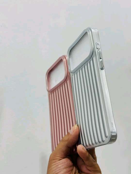 Protective Aesthetic Soft TPU Phone Case for iPhone - Rose Gold & Silver 🔥_img_5