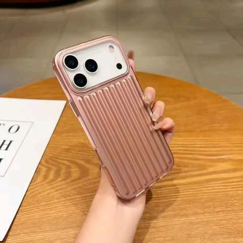 Protective Aesthetic Soft TPU Phone Case for iPhone - Rose Gold & Silver 🔥