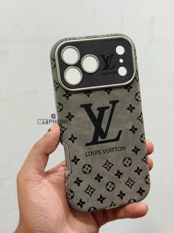 Luxury Monogram Suede Series iPhone Case - Premium Velvet Edition for Him & Her_img_3