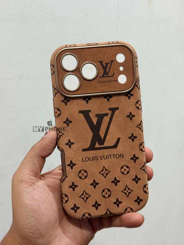 Luxury Monogram Suede Series iPhone Case - Premium Velvet Edition for Him & Her_img_4