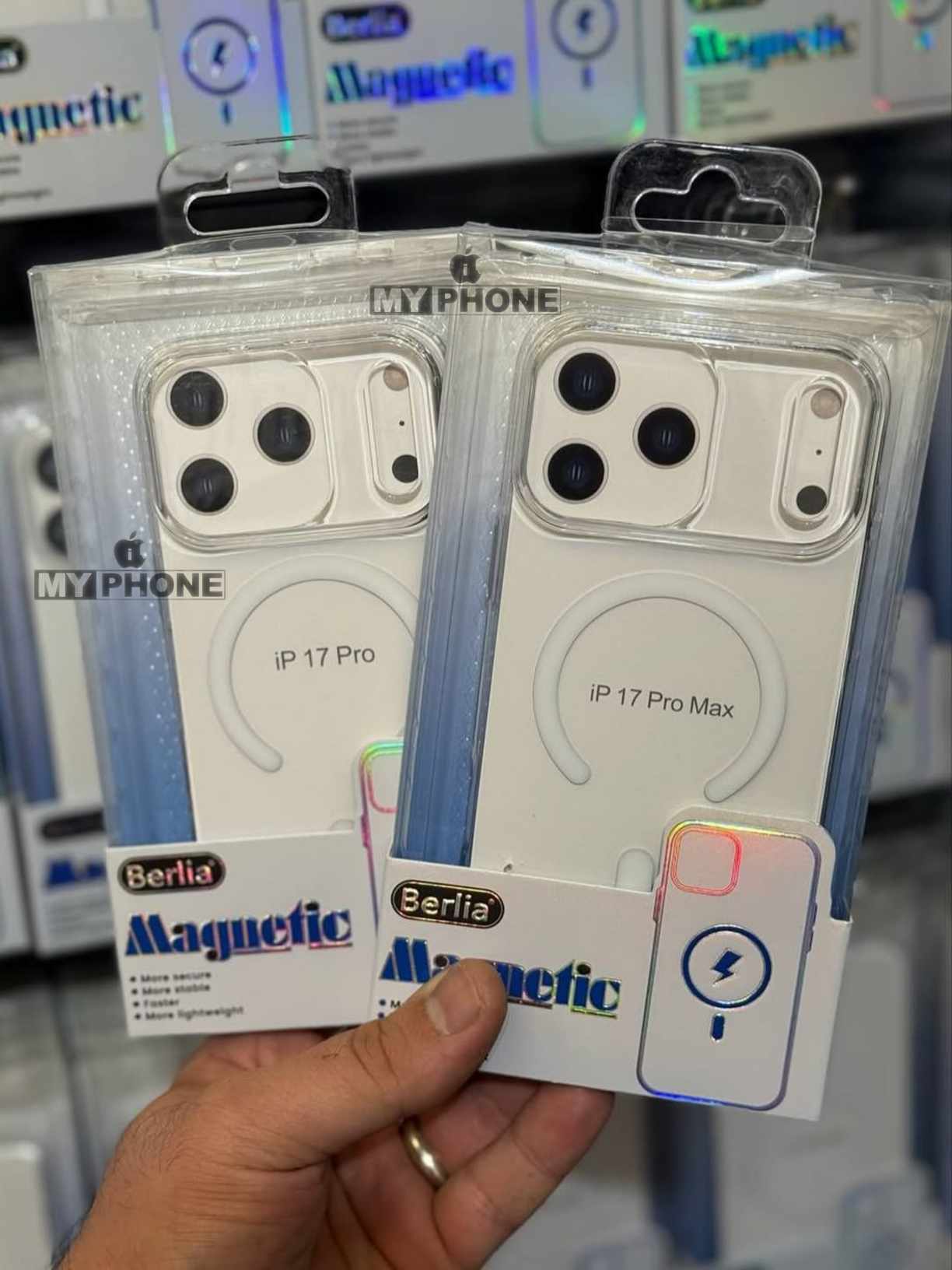 Berlia Brand - iPhone 17 pro max anti yellow hard case_img_0