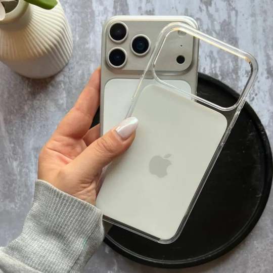 Premium MagSafe Hard Clear Case for iPhone 17 Pro & 17 Pro Max – Original IC & Camera Control Protection_img_1