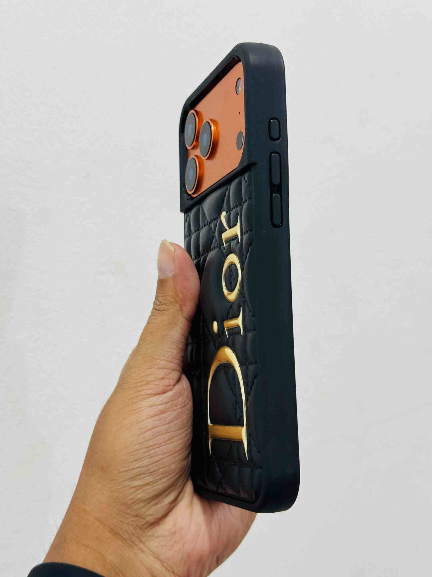 Dior Puff Edition – Premium PU Leather Case Cover | Stylish & Durable Protection_img_7