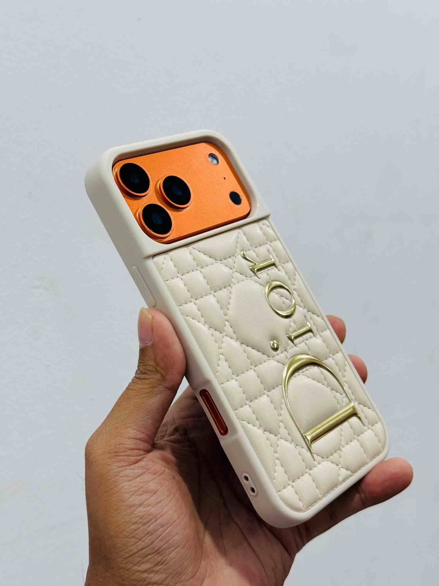 Dior Puff Edition – Premium PU Leather Case Cover | Stylish & Durable Protection_img_0