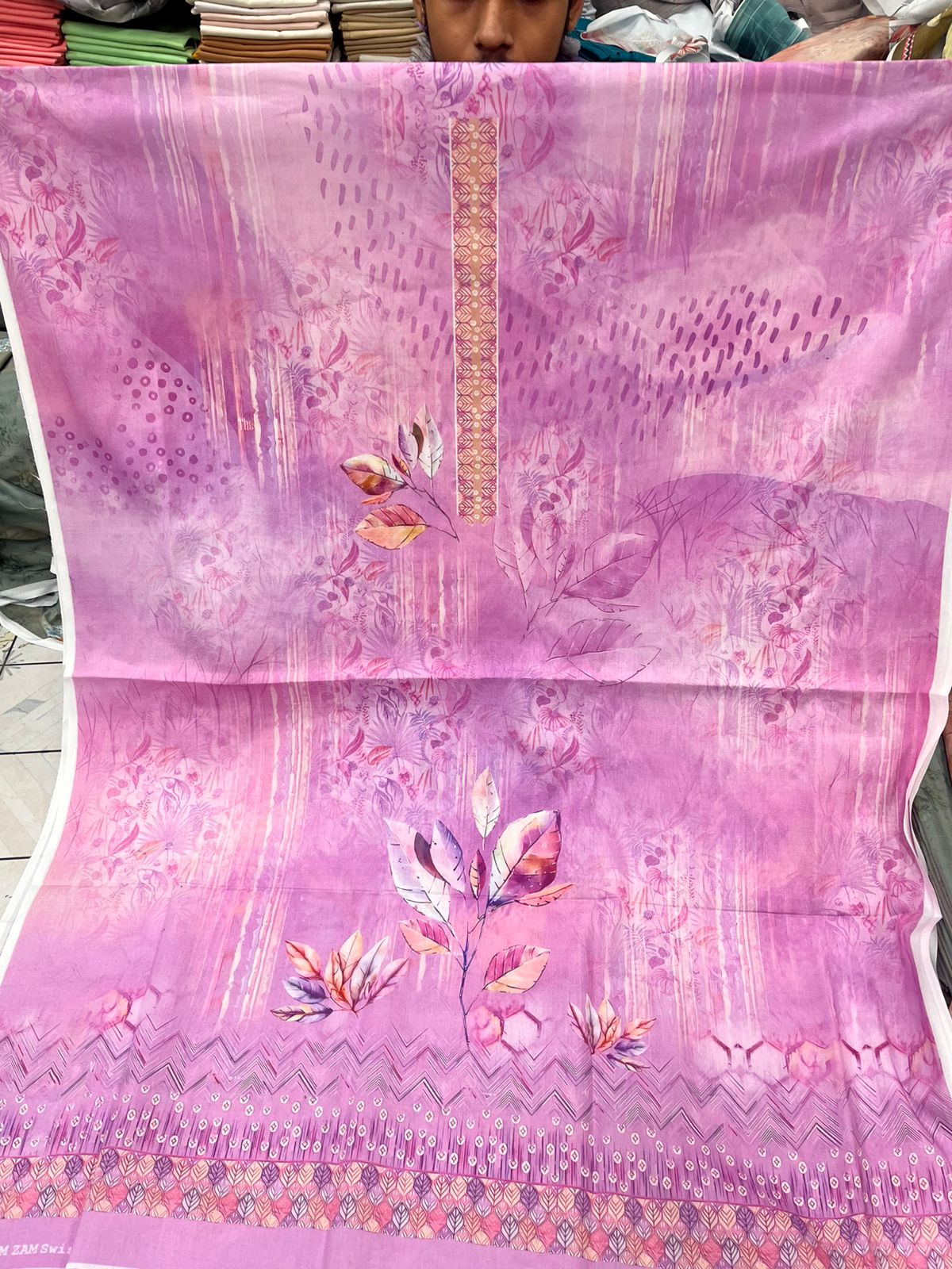 zamzam Pakistani lown 3pcs collection - Image 12