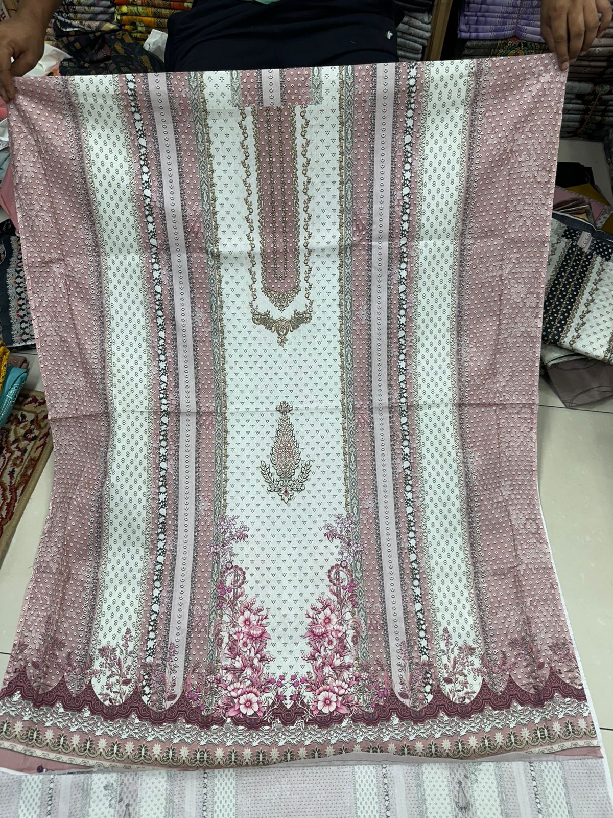 zamzam Pakistani lown 3pcs collection - Image 15