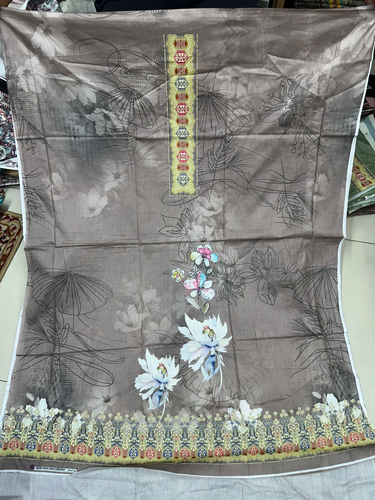 zamzam Pakistani lown 3pcs collection - Image 18