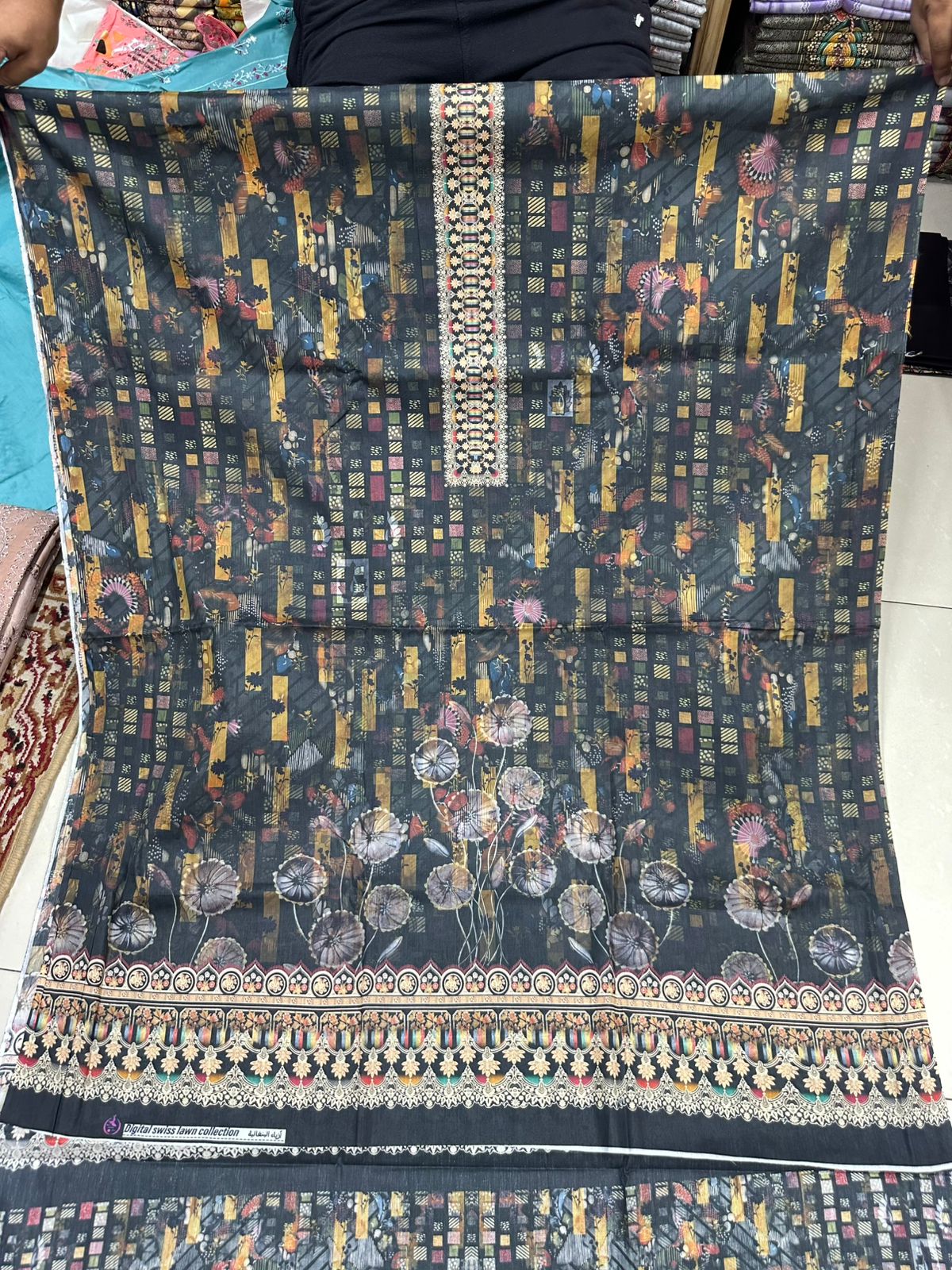 zamzam Pakistani lown 3pcs collection - Image 20