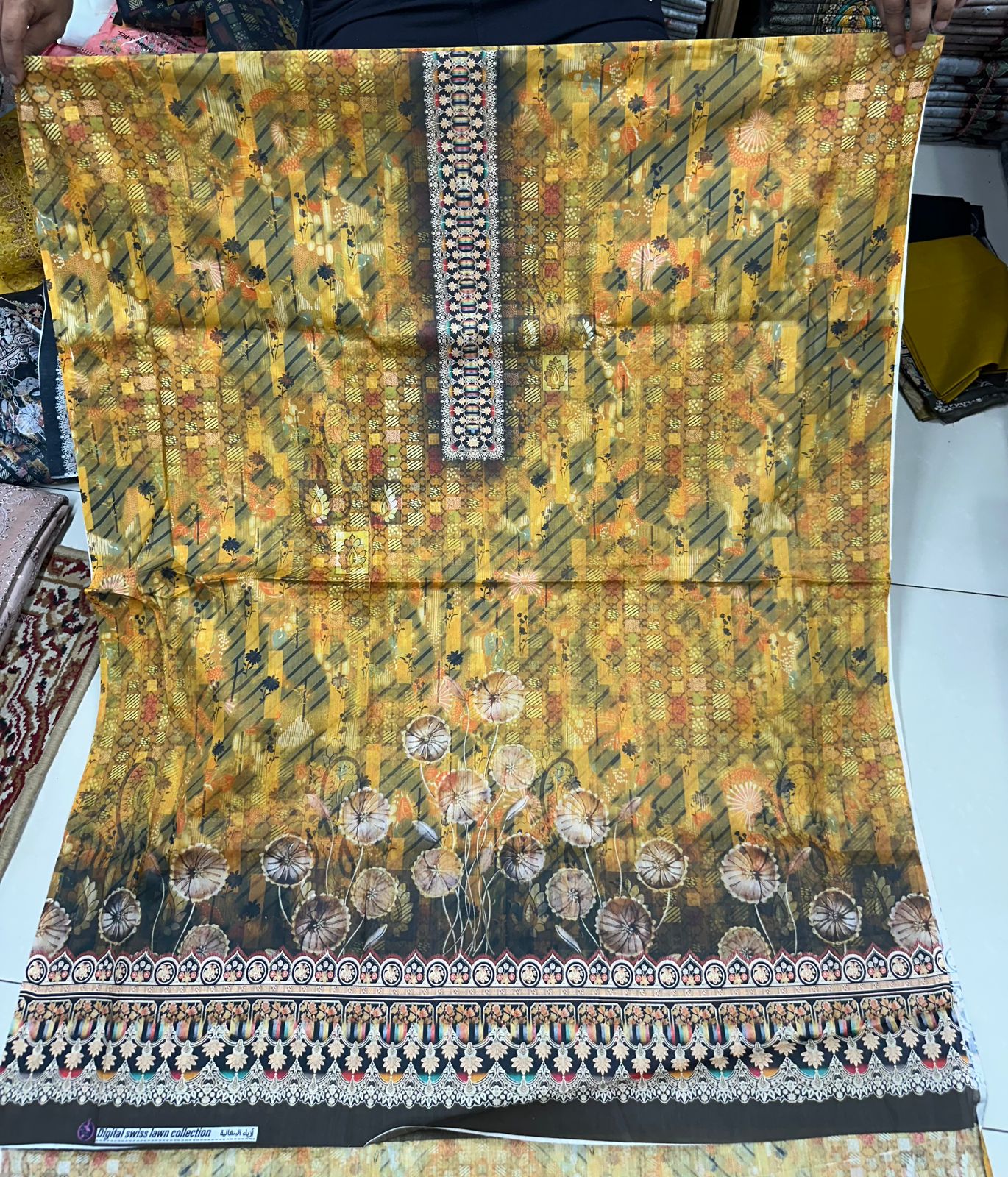 zamzam Pakistani lown 3pcs collection - Image 21