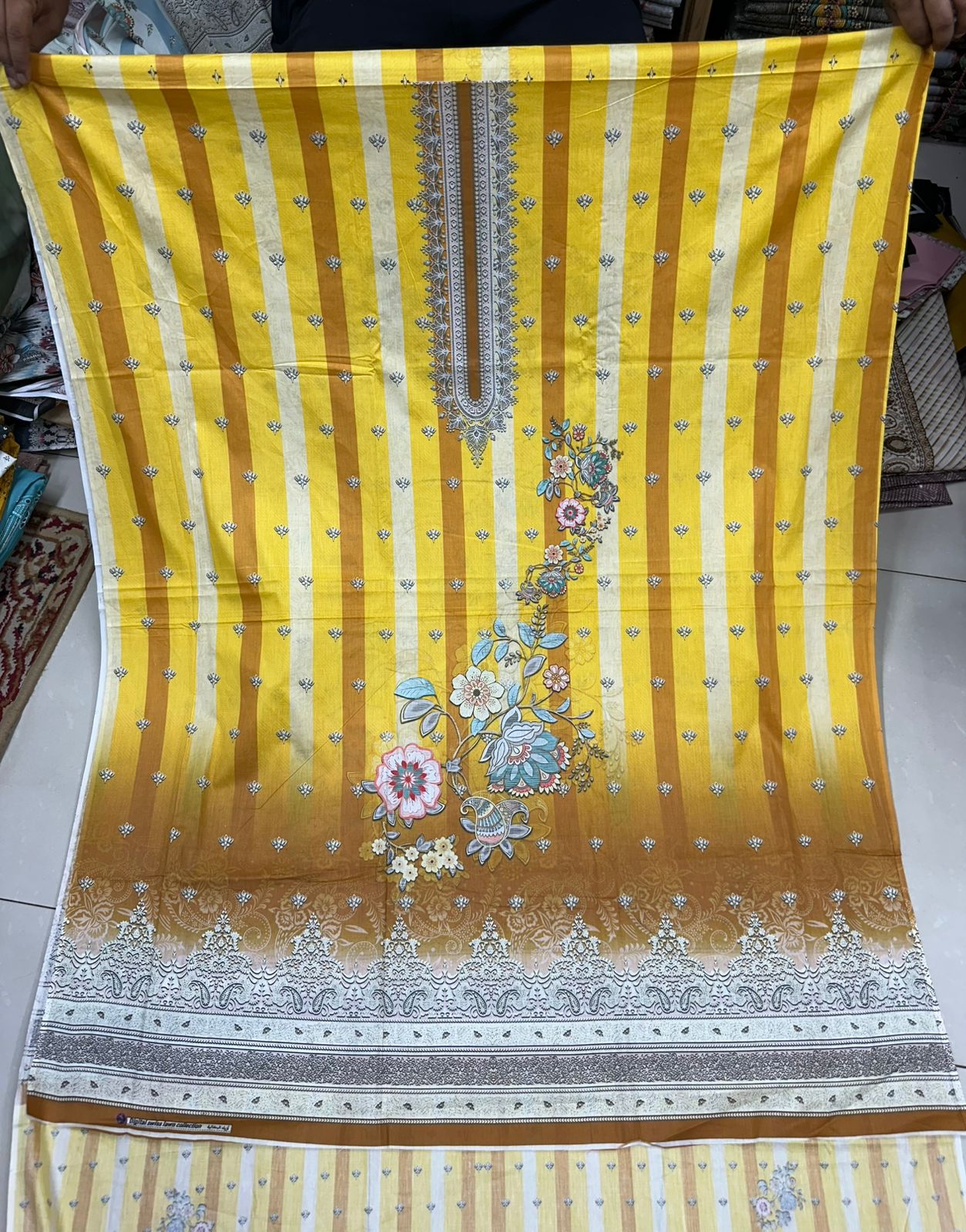 zamzam Pakistani lown 3pcs collection - Image 24