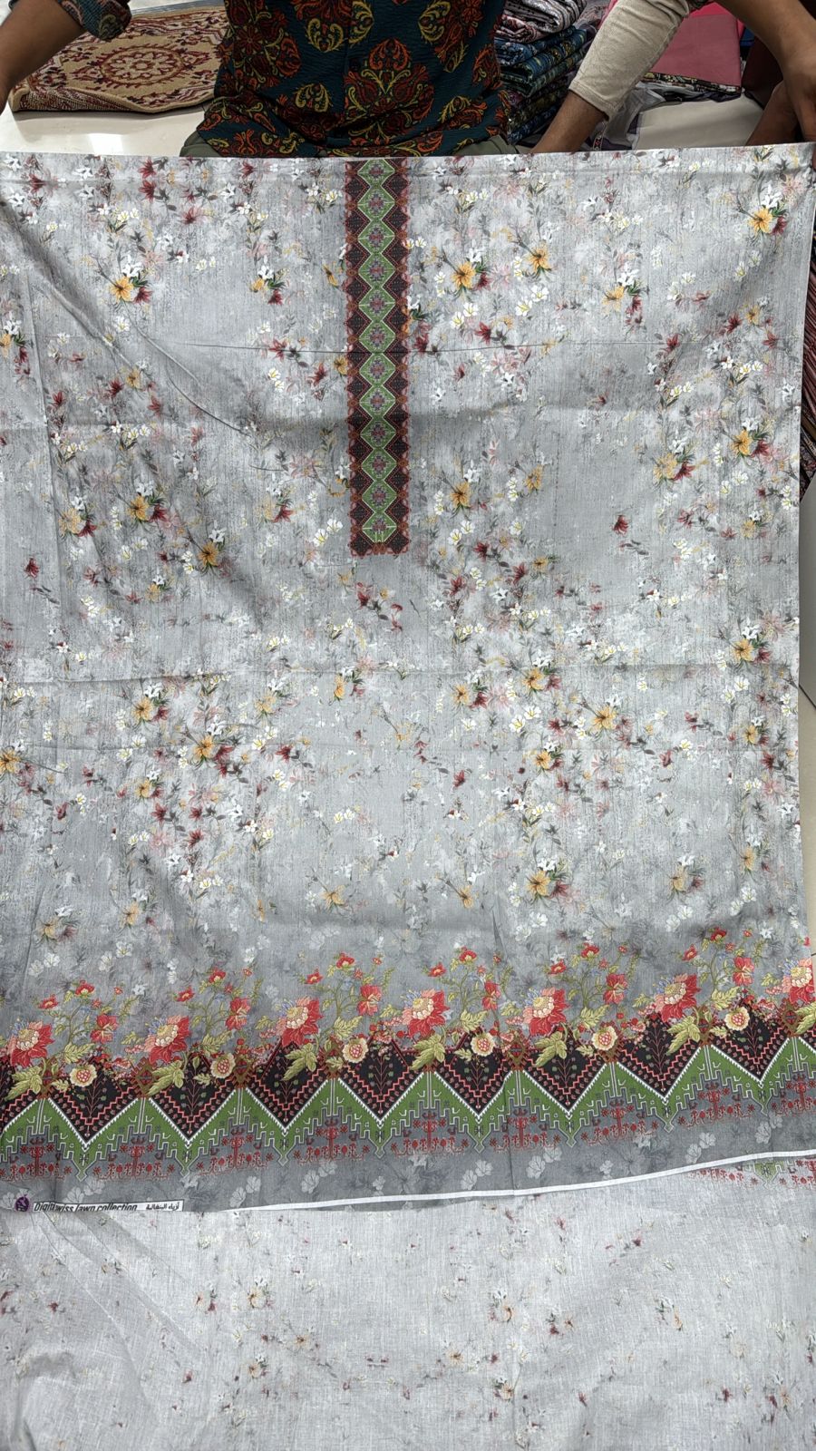 zamzam Pakistani lown 3pcs collection - Image 30