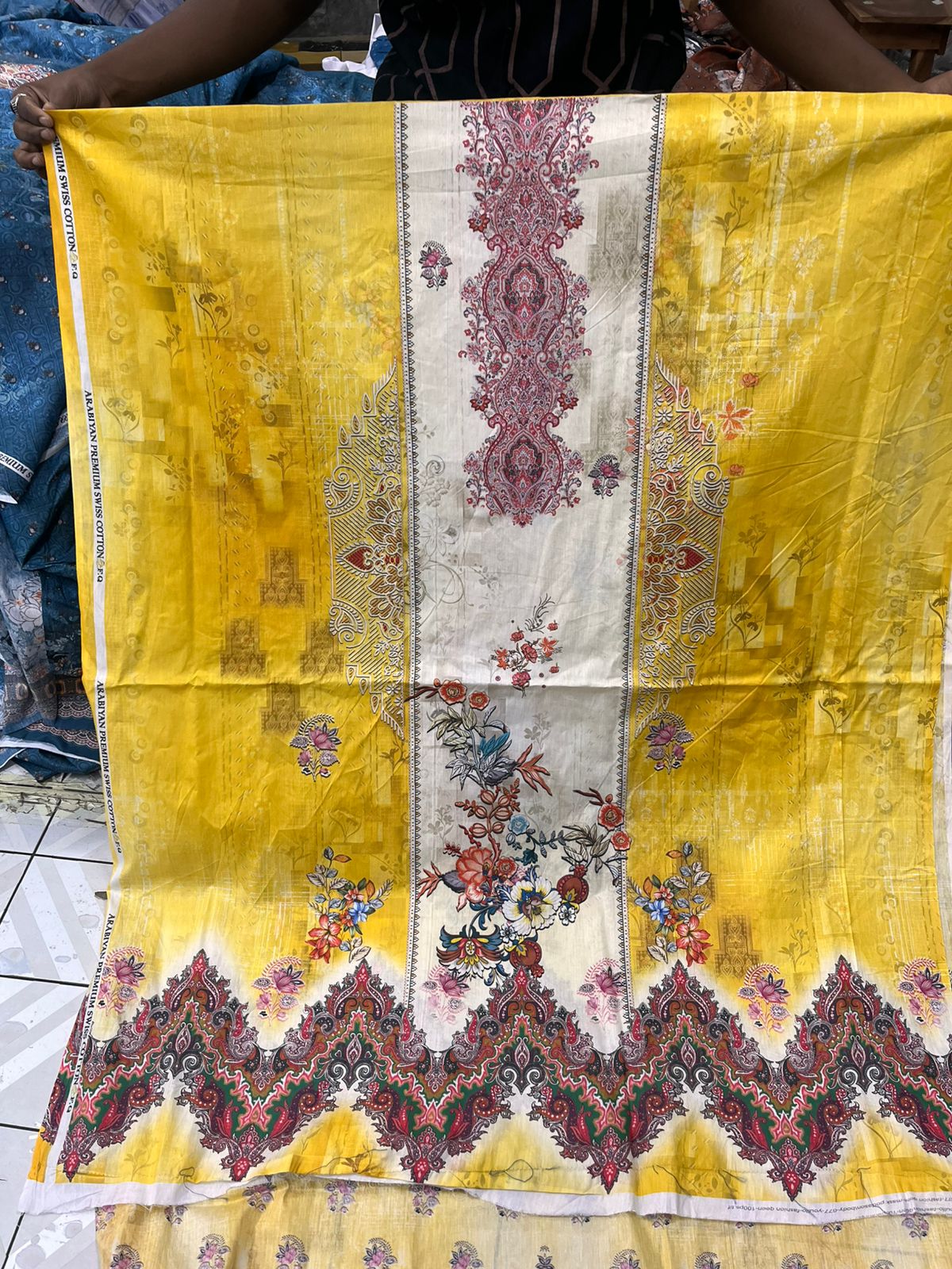 zamzam Pakistani lown 3pcs collection - Image 35