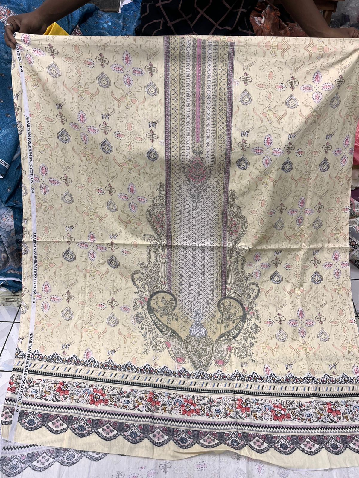 zamzam Pakistani lown 3pcs collection - Image 37