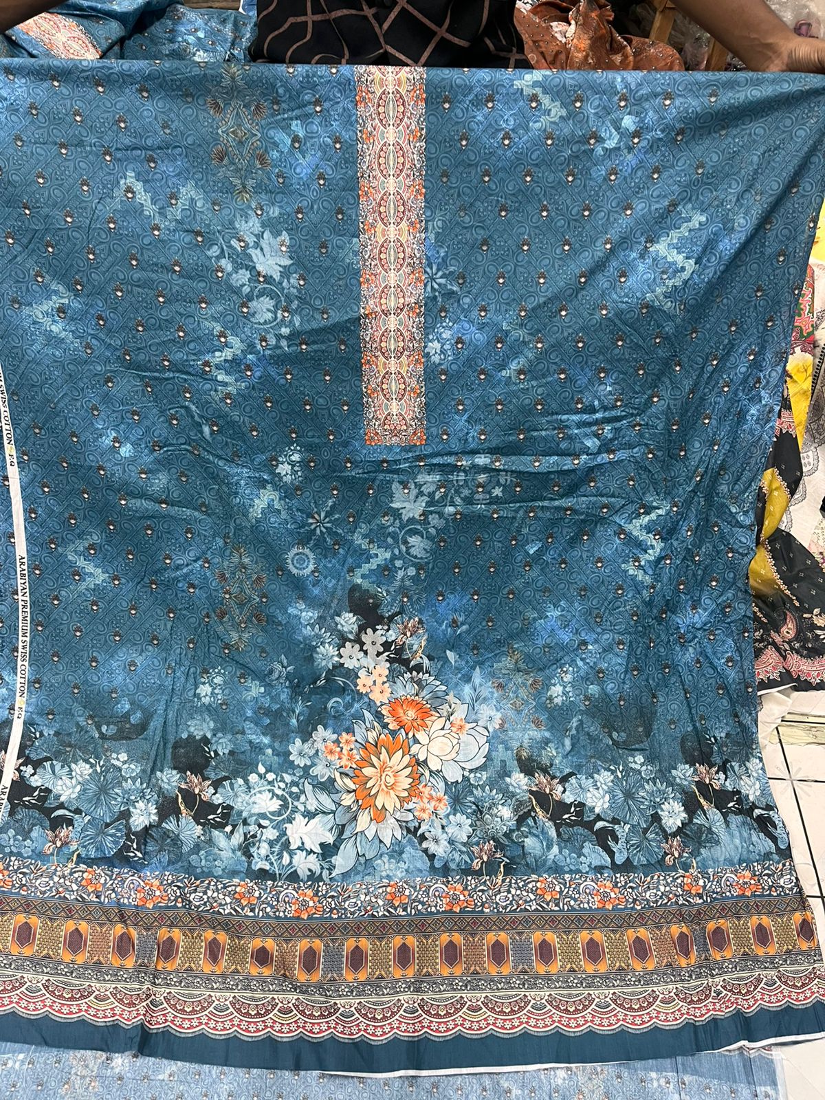 zamzam Pakistani lown 3pcs collection - Image 39