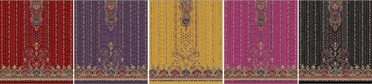 zamzam Pakistani lown 3pcs collection - Image 41