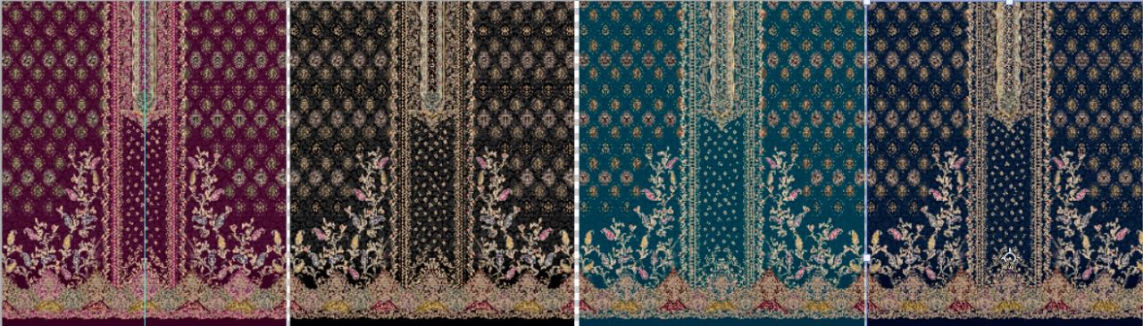 zamzam Pakistani lown 3pcs collection - Image 47